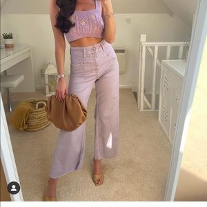 Zara high waisted jeans bloggers favorite